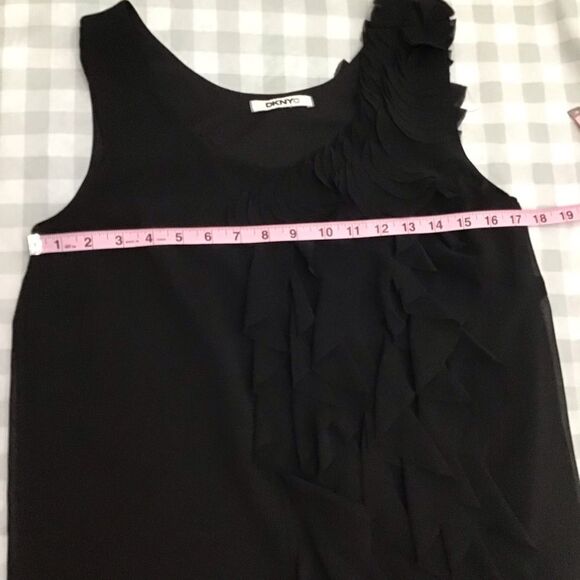 DKNYC Black Dress Embellishments Black Petals - Picture 13 of 15